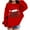 Red, variant on Lorytime Kids Sweatshirt for Winter Boys Girls Merry Christmas Fleece Shirt Crew Neck Long Sleeve Pullover Festive Tops