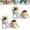 2pcs, variant on Funny Plant Pots Lazy Guy Planter Little Character Flowerpot Flower Succulents Planter Face Flower Pot, Resin Ornaments Home Decoration for Indoor Plants Family and Friends Gift(1pc)
