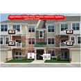 thumbnail image 2 of AMOCAM 8 Units Apartment Intercom System, Video Intercom Video Door Phone Kit, HD Camera 7" Monitor with RFID keyfobs Unlock for 8 Household or Office, 2 of 5