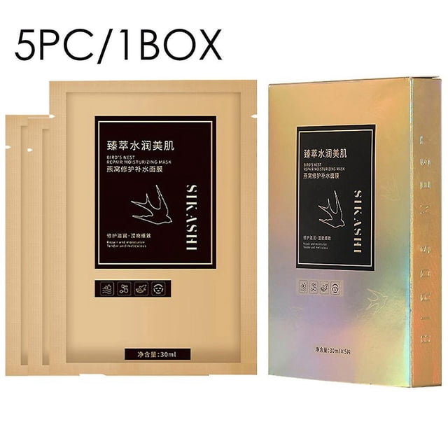 Mascarilla facial HUOGUO, anhidra, reafirmante, blanqueadora, 30 ml