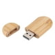 thumbnail image 3 of Disco flash USB, carcasa de madera ovalada, unidad flash USB, memoria de EE. UU., rendimiento de primera categoría, 3 of 9