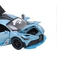 thumbnail image 2 of 1:32 Scale Precise Alloy Car Models, Sound and Light Function, Firm, Anti-impact, Cool, Realistic, Pull Back, Blue, 2 of 4