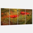 thumbnail image 3 of Design Art - Watercolor Poppy Flowers, 3 of 3