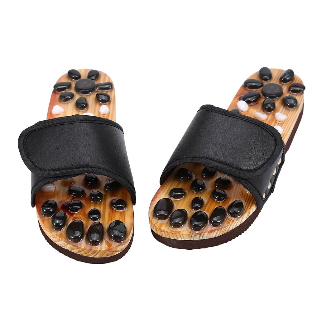 Tebru Foot Massage Shoes,Reflexology Naturopathy Foot Massage Slippers