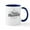 White/Navy Inside, variant on CafePress - Prince Charming With Crown Mug - 11 oz Ceramic Mug - Novelty Coffee Tea Cup