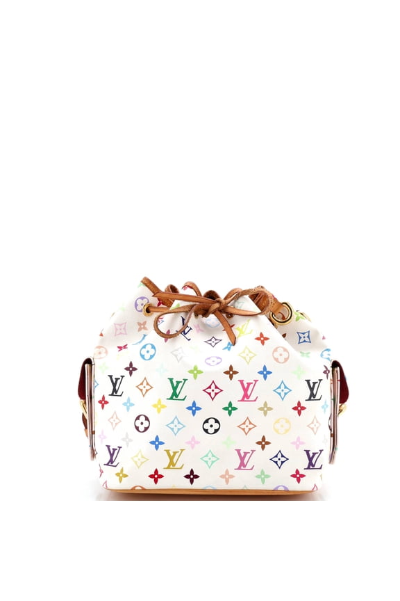 Pre-Owned Petit Noe Handbag Monogram Multicolor By Rebag