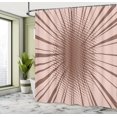 thumbnail image 4 of Ambesonne Vintage Shower Curtain, Halftone Effect Comic Print, 69"Wx75"L, Pale Mauve, 4 of 4