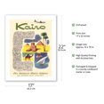 thumbnail image 2 of Kairo (Cairo) Egypt - via Beirut with Clipper Planes - Pyramids - Pan American World Airways - Vintage Airline Travel Poster c.1953 - Bamboo Fine Art 290gsm Paper (Unframed) 17x22in, 2 of 4