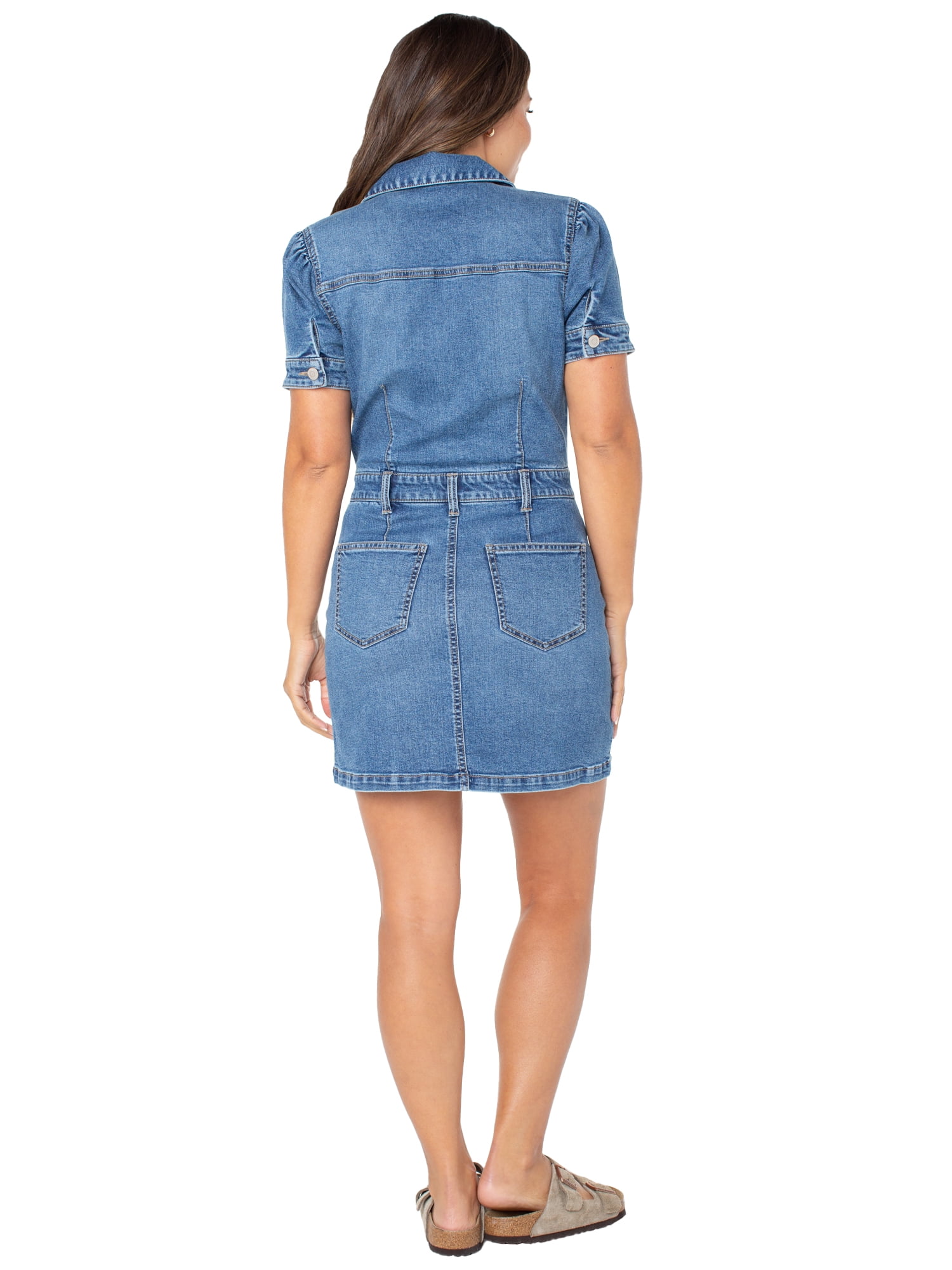 Celebrity Pink Juniors Button up Dress, Women's and Women's Plus
