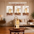 thumbnail image 4 of Candle Warmer Lamp with Timer Dimmable Wax Warmer Lamp for Jar Candles Height Adjustable Champagne Gold Home Decor Gift, 4 of 9