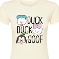 thumbnail image 3 of Disney - Duck Duck Goof - Juniors Fitted Graphic T-Shirt, 3 of 5