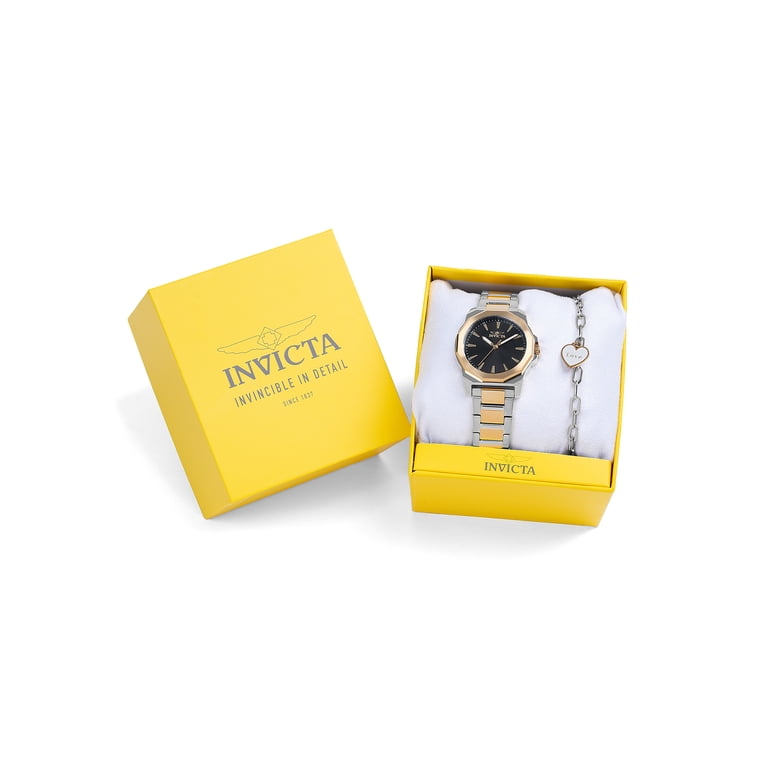 INVICTA Speedway Lady 34mm Stainless Steel Gold + Steel  display picture 3