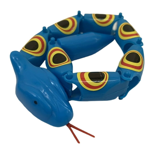 Visland Twisted Jointed Snake Nostalgic Lightweight Plastic Funny Joint Snake Prank Toy for Fun