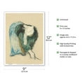 thumbnail image 2 of A Breton Gleaner - South West England - From an Original Color Painting by Paul Gauguin c.1886 - Master Art Print (Unframed) 9in x 12in, 2 of 4