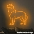 thumbnail image 3 of Handmadetneonsign Golden Retriever Neon Sign, Dog Led Light, Golden Dog Wall Art, Bedroom Wall Decor 67930, 3 of 5