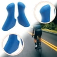 thumbnail image 6 of hengtong 2 Pieces Bike Shifter Lever Covers for /R3000 Nonslip Handle Sleeves Blue, 6 of 9