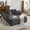 Gray, variant on Garderth Oversized Chaise Lounge Chair,Upholstered Sofa Bed With Pillows,Boneless Corduroy Cloud Sleeper Couch Reading Chair,Comfy Armchair For Living Room Movie Room Bedroom