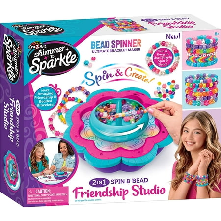 Cra-Z-Art Shimmer 'N Sparkle Spin & Bead Bracelet Studio-