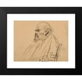 thumbnail image 2 of Frédéric Auguste Cazals 18x15 Black Modern Framed Museum Art Print Titled - Paul Verlaine, 2 of 5