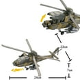 thumbnail image 3 of 1: 72  Helicopter J-20 Fighter SU35 SU57 F22 Aircraft Model B2 Military Leopard 2A7 99 Tank B2 Bomber Model, 3 of 9