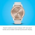 thumbnail image 3 of Smartwatch híbrido Garmin Vivomove Trend 40 mm marfil, 3 of 9