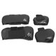 thumbnail image 3 of 4 PCS Botas de tendón de caballo Botas de pata de caballo delanteras y traseras ajustables para entrenamiento de ejercicios de caballo y saltoNegro M, 3 of 8