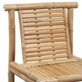 thumbnail image 4 of vidaXL Bar Stools 2 pcs Bamboo, 4 of 5