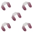 thumbnail image 3 of Youkk Boléro en Chiffon à Manches Longues pour Femmes, Fleur Rouge Vin, 5 Pcs, 3 of 6