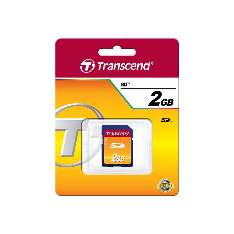 Original Transcend 2GB SD Memory Card (TS2GSDC
