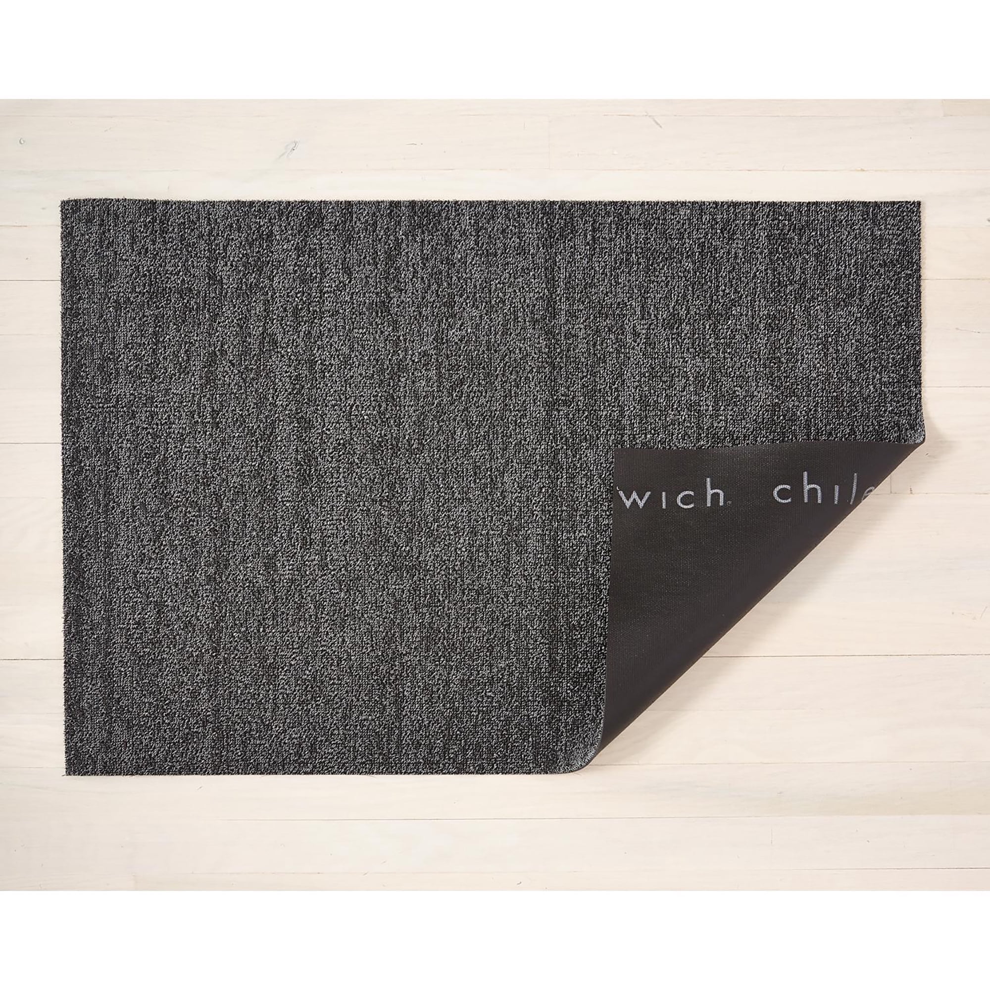Chilewich 24 in. W X 36 in. L Charcoal/Gray Heathered Vinyl Utility Mat