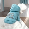 thumbnail image 6 of Dog Hoodies Puppy Clothes Sweatshirt Dog Winter Clothes Print Letter Sweatshirt Pet Hooded Dog Coat Cat Jackets Dog Clothes for Small Dogs Boy Girl Dog Clothes for Small Medium Dogs Apparel Red XS, 6 of 14