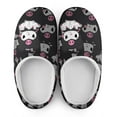 thumbnail image 7 of Womens Cozy Slippers Kuromi And My Melody Warm Soft Plush Slipper Slip-on House Shoes for Home Indoor Outdoor, 7 of 7