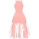 thumbnail image 4 of Vestido de cóctel para mujer, vestidos de fiesta irregulares sin mangas., 4 of 4
