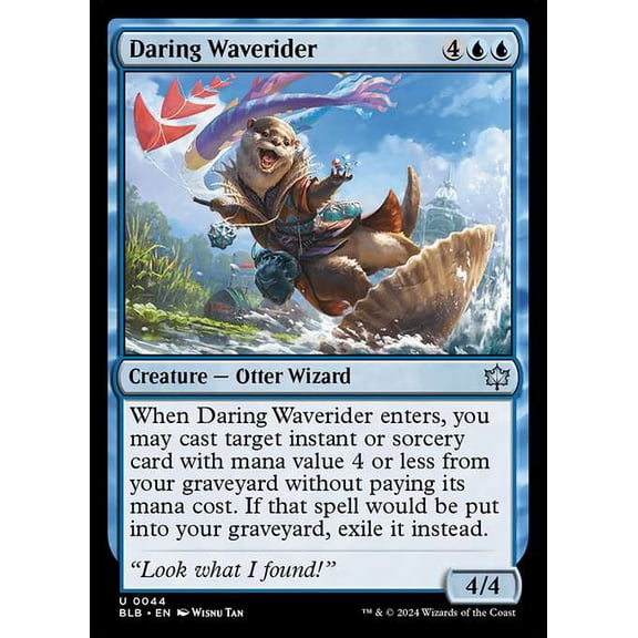 MtG Bloomburrow Uncommon Daring Waverider #44