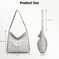 thumbnail image 4 of Rainbow Unicorn Adjustable Strap Sling Bag - Stylish Spacious Daily Carry Tote for Fashion-Conscious Shoppers, 4 of 5