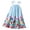 Blue, variant on Letdown Toddler Girl Princess Dress Bow Tie Spaghetti Straps Smocked Summer Outfit Birthday Party A-Line Clothes