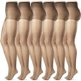 L'eggs Everyday Control Top Pantyhose, 6 Pack