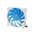 thumbnail image 2 of 120x120x25mm / Mixed blue blade design with white frame / 4pin fan with PWM/ PCF bearing, 2 of 5