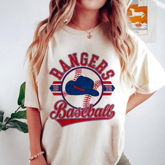 Texas Baseball Vintage T-Shirt, Rangers Baseball Shirt For Fan