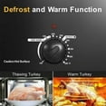 thumbnail image 5 of Superjoe 20 QT Electric Roaster Oven, Stainless Steel Self-Basting Lid Removable Pan, Black, 5 of 10