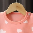 thumbnail image 6 of CAICJ98 Toddler Baby Boy Girl Graphic T-Shirt 6 12 18 24 Months 2T 3T 4T 5T Short Sleeve Crew Neck Loose Cute Tee Tops Summer Clothes (White,3-4 Years), 6 of 7