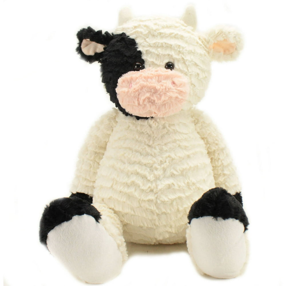 fluffy cow plush