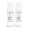 t&c Shoe Foam Cleaner Twin Pack - Sneaker Cleaner - 2 bottles of Foam