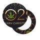 thumbnail image 2 of Balery 2025 And Merry Christmas Fundas de asiento para taburete de bar redondo de tela de terciopelo ajustables que protegen de arañazos y manchas para sillas de 14 a 17 pulgadas.-12 inch, 2 of 7