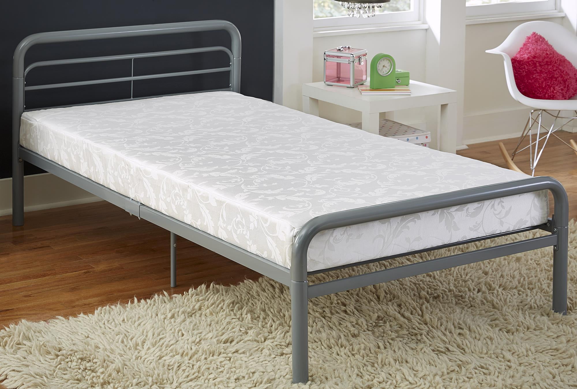 Details about   Mattress 6 Inch Polyester Filled Bunk Bed Mattress with Jacquard Cover Twin, 