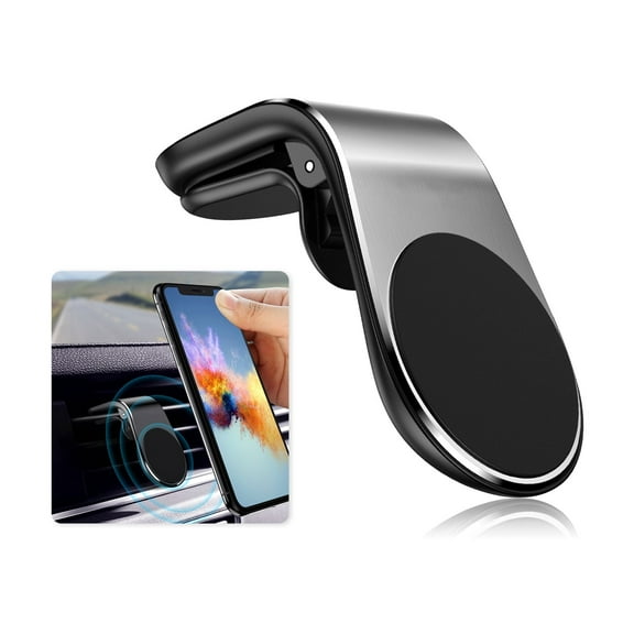 Magnetic Phone Car Mount, 360° Rotation Dashboard Phone Holder for Car with Strong Adhesive Stick, Magnet Car Phone Holder Mount Compatible with iPhone 13 12 11 Pro SE XR XS, Samsung