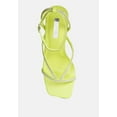 thumbnail image 4 of Crush It Diamante Mid Heel Sandal, 4 of 9
