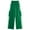 Green, variant on TKYCMSUAKI Girl's Casual Sweatpants Trendy Striped Wide Leg Pants Elastic Waisted Drawstring Casual Trousers with Pockets