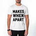 thumbnail image 7 of Tees Couple Matching Theme Shirts Nothing Makes Sense Tee Shirt Boyfriend Girlfriend Husband Wife T-Shirts, 7 of 7