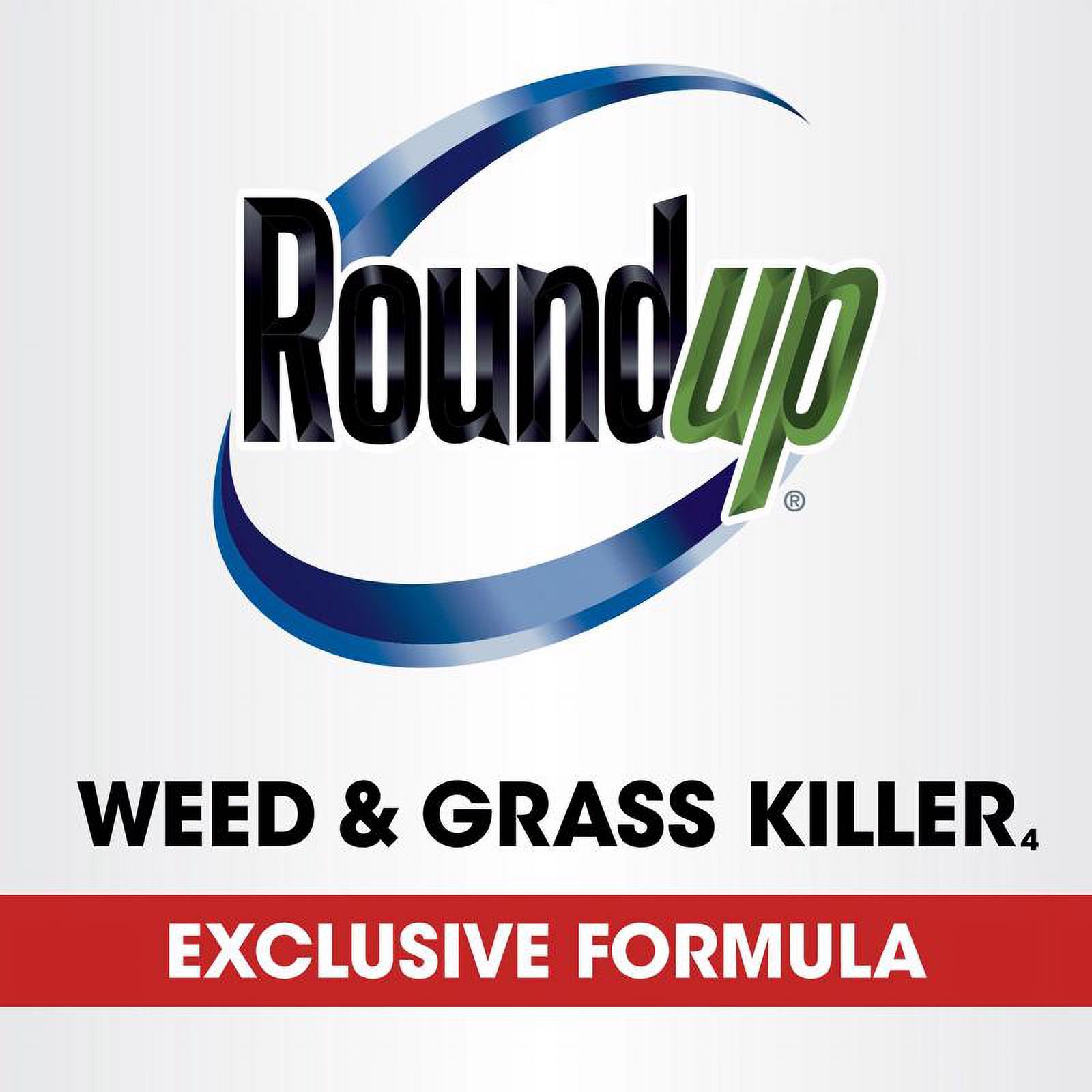 Roundup Weed & Grass Killer₄ with Sure Shot Wand, Use In Flower Beds and More, 1 gal.